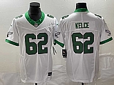 Men's Philadelphia Eagles #62 Jason Kelce White 2023 F.U.S.E. Vapor Untouchable Stitched Football Jersey,baseball caps,new era cap wholesale,wholesale hats